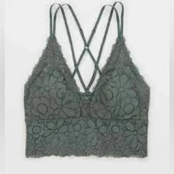 Aerie far out laced padded bralette - Picture 1 of 6